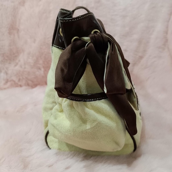 Juicy Couture Daydreamer Bag Purse Tote Authentic Vintage Bow Ribbon Couturists - Picture 5 of 8